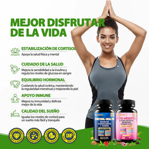 Windboss Balance Duo – Suplemento doble para energía, control hormonal y bienestar total 💜
