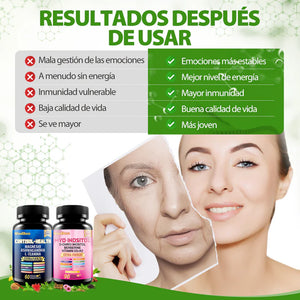Windboss Balance Duo – Suplemento doble para energía, control hormonal y bienestar total 💜