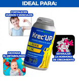 Krece Up Forte Kids - Con Zinc y L-Arginina para un crecimiento fuerte y saludable😊