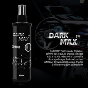 🔥 DARKMAX – Renovador de Partes Negras para Auto