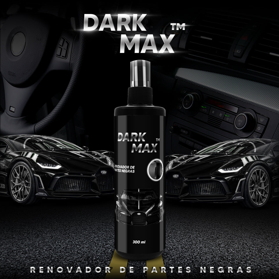 🔥 DARKMAX – Renovador de Partes Negras para Auto