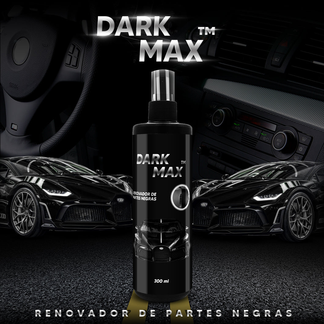 🔥 DARKMAX – Renovador de Partes Negras para Auto