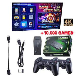 RETROPLAY 4K 🎮 CON 10,000 JUEGOS CLÁSICOS | ENVÍO GRATIS