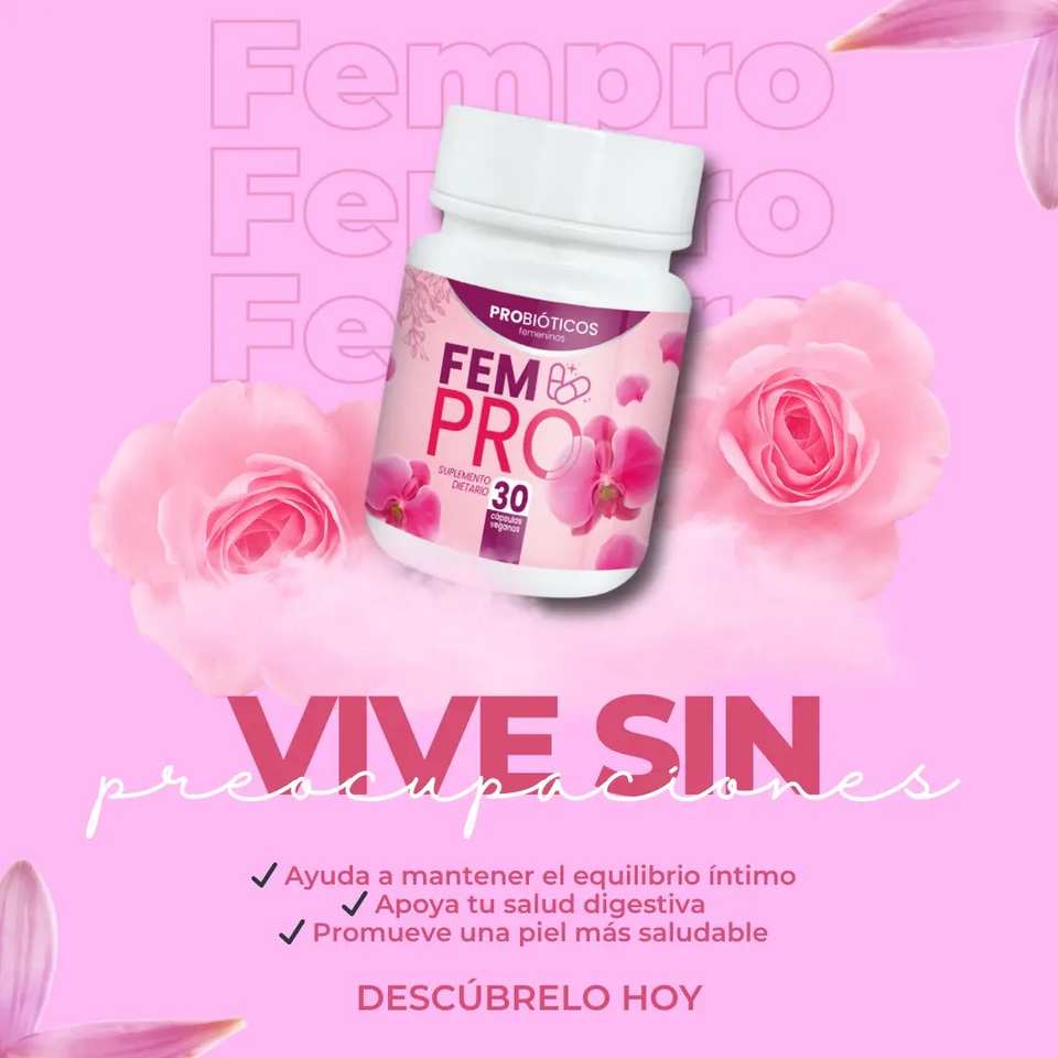 🌸FloraFem 🌸- Protege y restaura tu flora íntima para una salud femenina completa