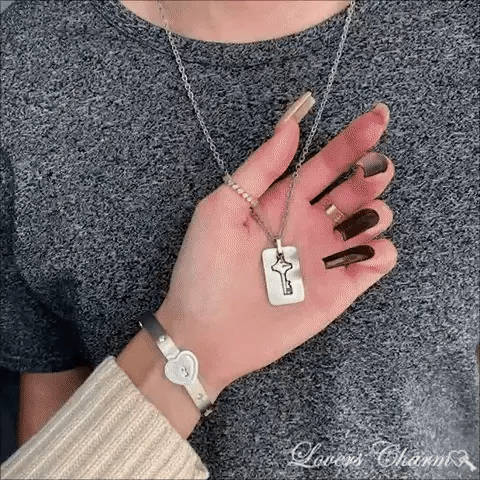 SET DE SAN VALENTIN COLLAR, PULSERA + CHOCOLATES🥰