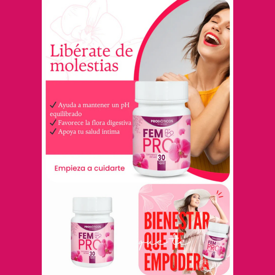 🌸FloraFem 🌸- Protege y restaura tu flora íntima para una salud femenina completa