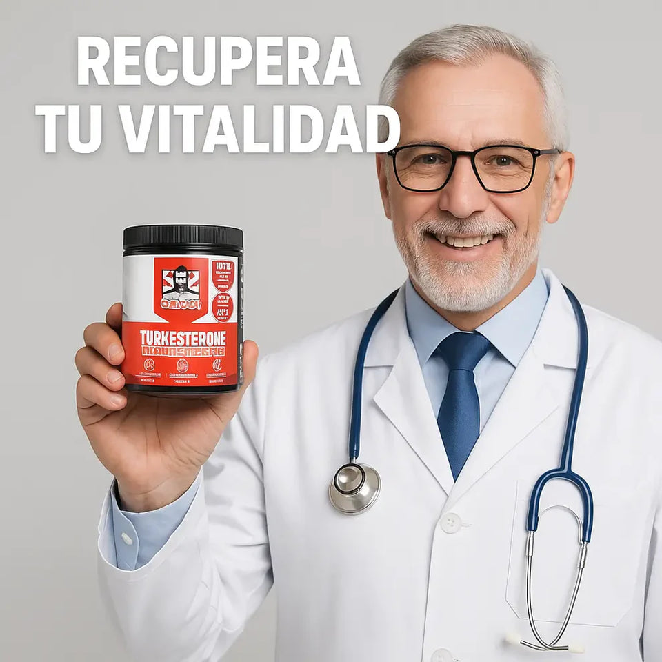 Turkesterone: Cápsulas de vitalidad masculina y construcción muscular