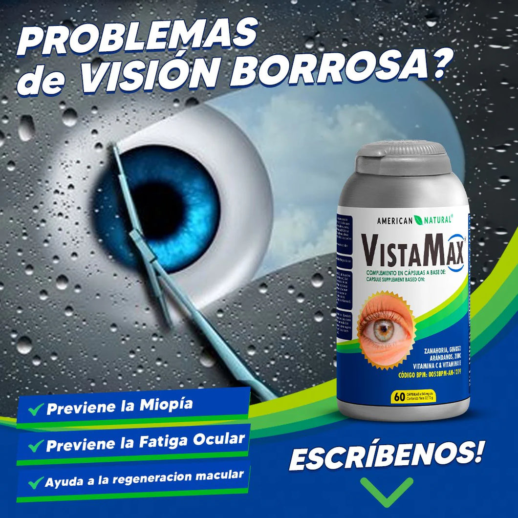 Vistamax - Equilibrio y claridad para tus ojos (60und)
