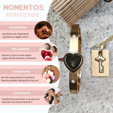 SET DE SAN VALENTIN COLLAR, PULSERA + CHOCOLATES🥰