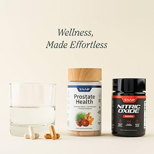 Nitro+Próstata - Cápsulas con Zinc y L-Arginina: para la próstata, la energía y la vitalidad masculina