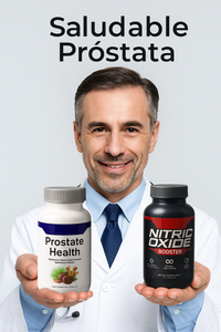 Nitro+Próstata - Cápsulas con Zinc y L-Arginina: para la próstata, la energía y la vitalidad masculina