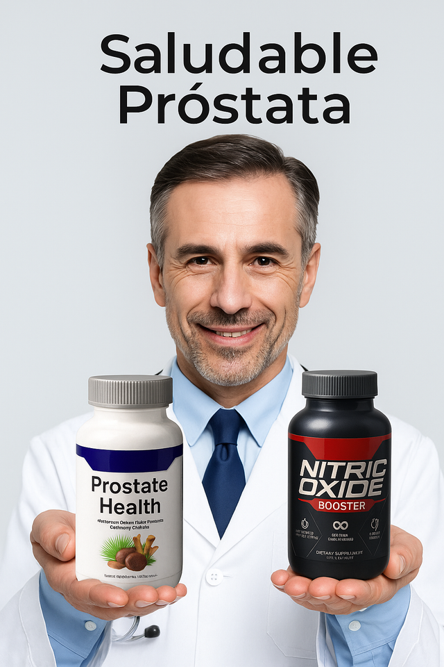 Nitro+Próstata - Cápsulas con Zinc y L-Arginina: para la próstata, la energía y la vitalidad masculina