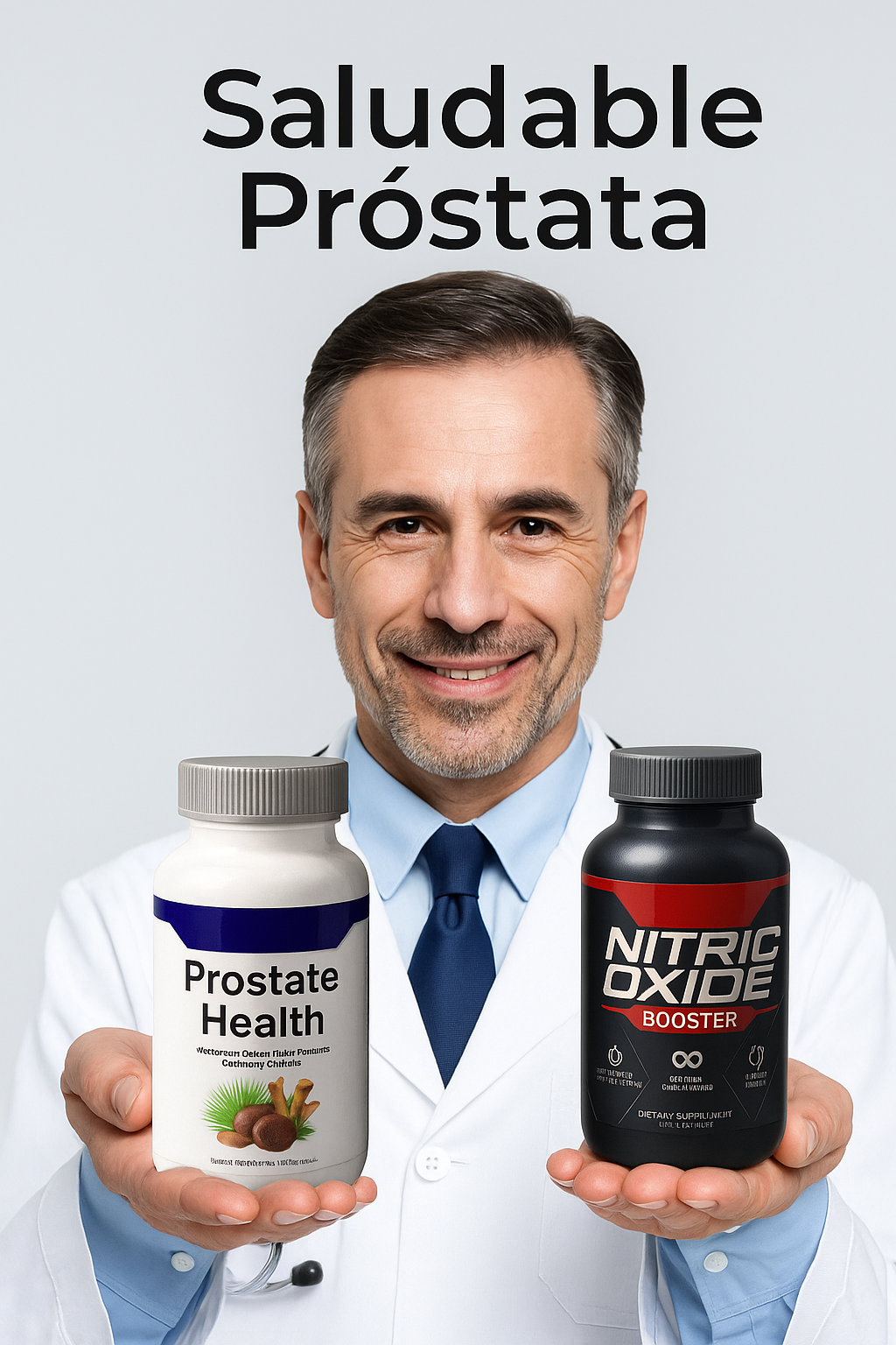 Nitro+Próstata - Cápsulas con Zinc y L-Arginina: para la próstata, la energía y la vitalidad masculina