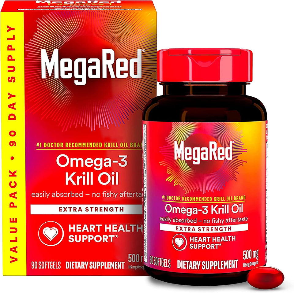 MEGARED - Omega 3 Bioactivo Con Triple Acción Vital