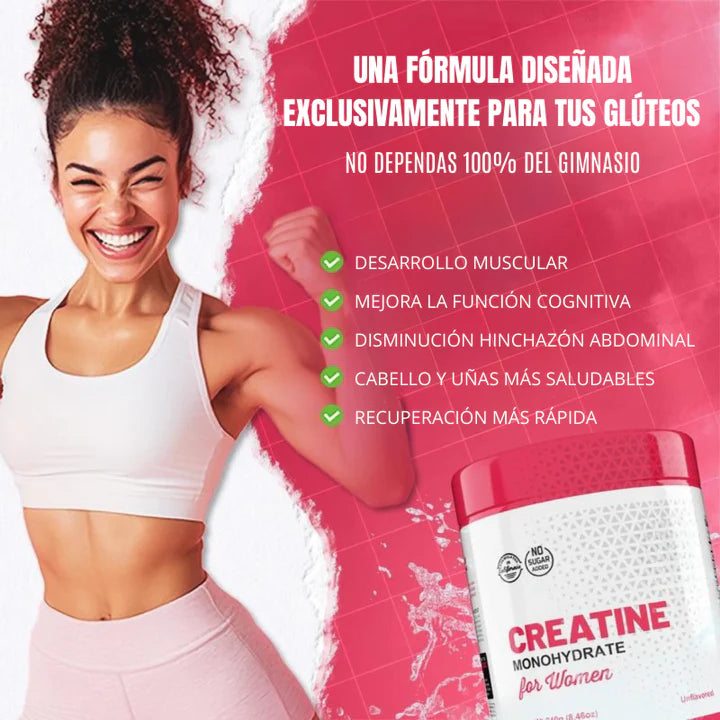 CreaGlow - Creatina + Colágeno hidrolizado y BCAA