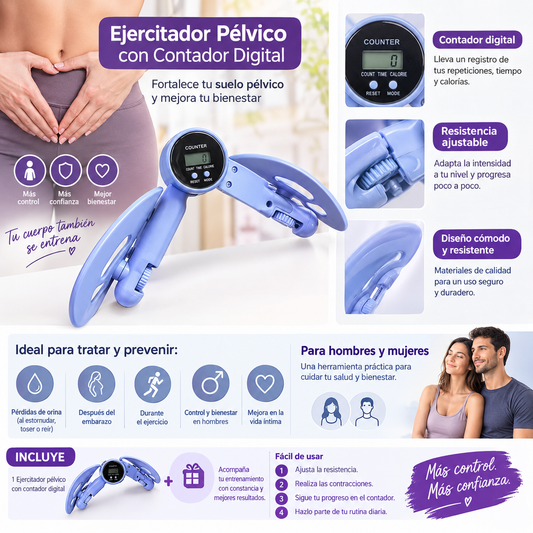 PELVIC FIT™ – Entrenador de Suelo Pélvico