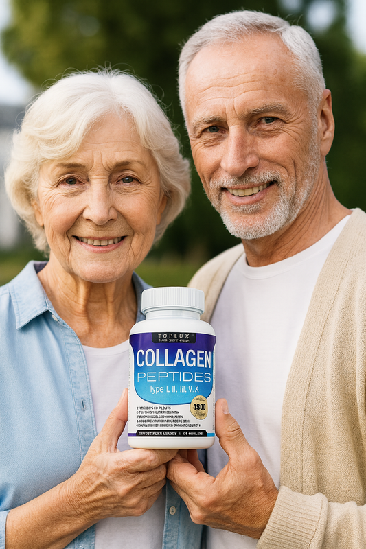 Toplux Collagen Caps🏃 - Colágeno en cápsulas para favorecer la regeneración de tejidos y el bienestar general