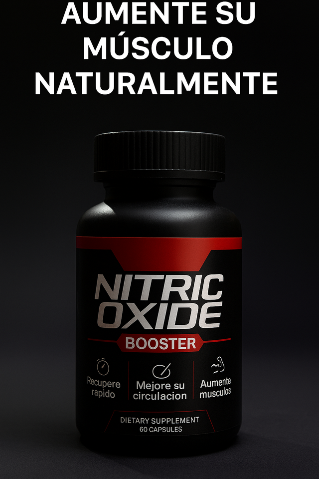 Nitric Pro Max 💪 – cápsulas para maximizar tu rendimiento físico y sexual (60 caps)