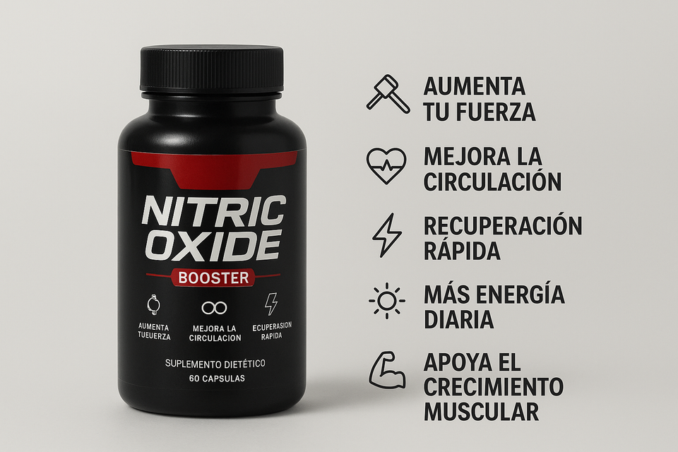 Nitric Pro Max 💪 – cápsulas para maximizar tu rendimiento físico y sexual (60 caps)