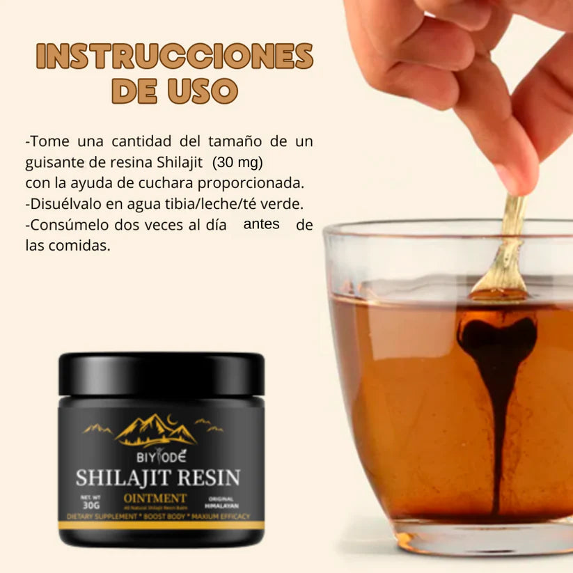 Shilajit Power - Salud, Fuerza, Energía, Vitalidad