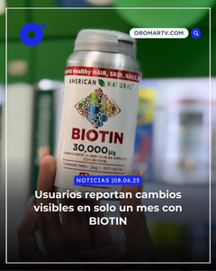 Biotina – Nutre Cabello, Piel y Uñas💆‍♀️