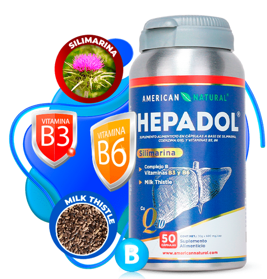 💙 HEPADOL – Suplemento natural con Omega 3, Silimarina y Coenzima Q10 para proteger el hígado, depurar toxinas y mantener tu energía al máximo. ⚡🌿