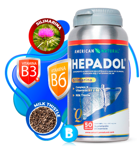 💙 HEPADOL – Suplemento natural con Omega 3, Silimarina y Coenzima Q10 para proteger el hígado, depurar toxinas y mantener tu energía al máximo. ⚡🌿