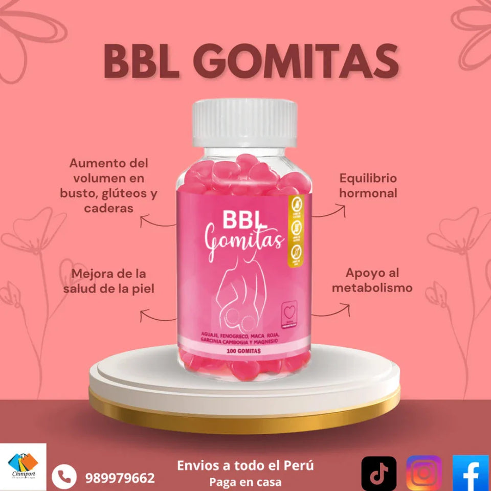 🍑Gomitas NutriAguaje🍑+ Envio Gratis