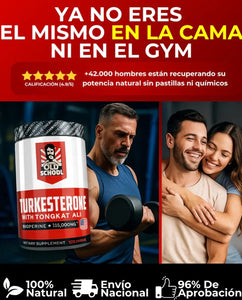 ⚡ Turkesterone ManPower – Oferta 2x1 en Vitalidad y Músculo