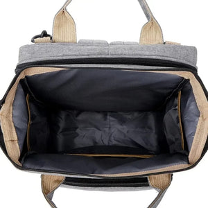 Pañalera 3 en 1: Mochila, Cuna y Cambiador – ¡Práctica y Portátil! + Envió Gratis