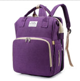 Pañalera 3 en 1: Mochila, Cuna y Cambiador – ¡Práctica y Portátil! + Envió Gratis