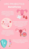 🌸 URO Vaginal Probiotic – Equilibrio Íntimo desde Adentro