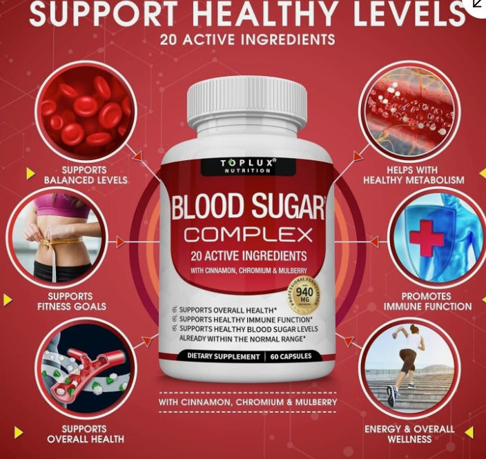 Blood Sugar Max – Cápsulas de Regulación Intensa❤️