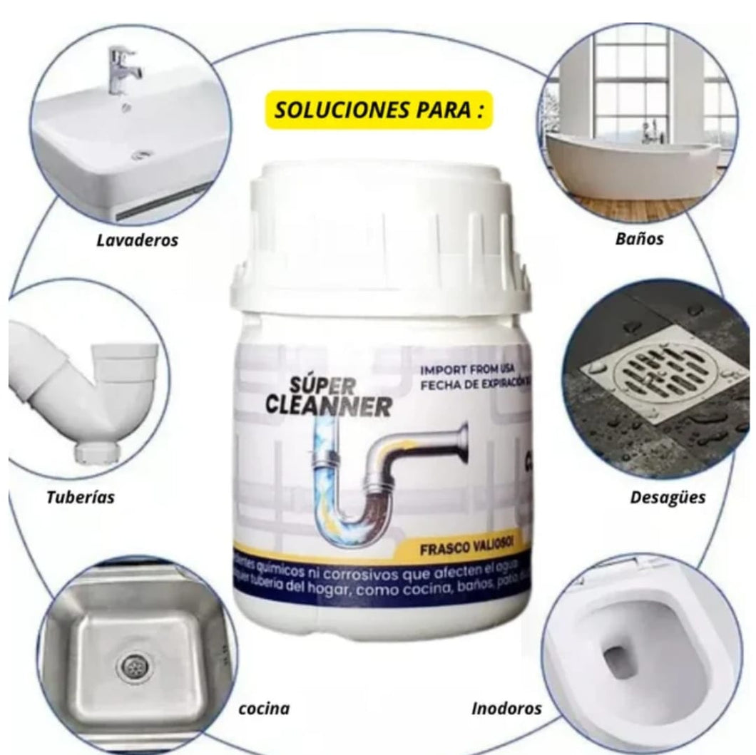 MaxClean Shot -  Destapador y limpiador ecológico de tuberías(140g)