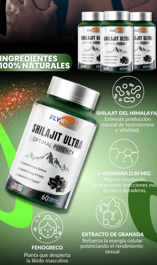 GEN SHILAJIT POWER - Energía y vitalidad extrema