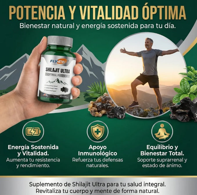 GEN SHILAJIT POWER - Energía y vitalidad extrema