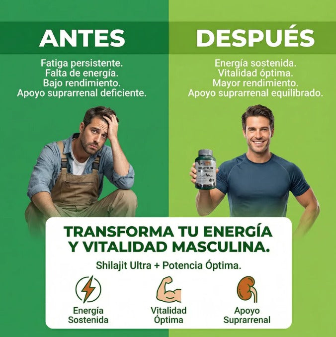 GEN SHILAJIT POWER - Energía y vitalidad extrema