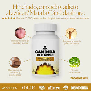 Cápsulas Candiclear - Naturalmente libre de hongo (60und)