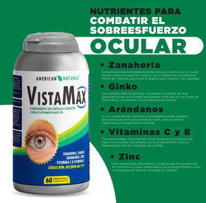 Vistamax - Equilibrio y claridad para tus ojos (60und)