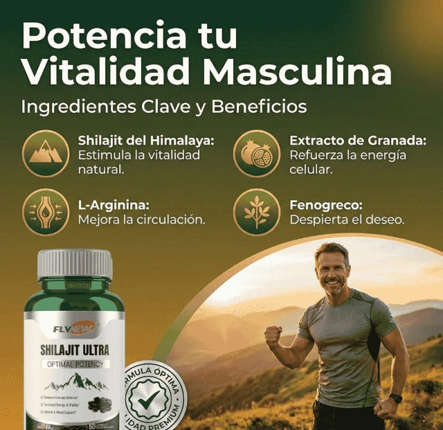 GEN SHILAJIT POWER - Energía y vitalidad extrema