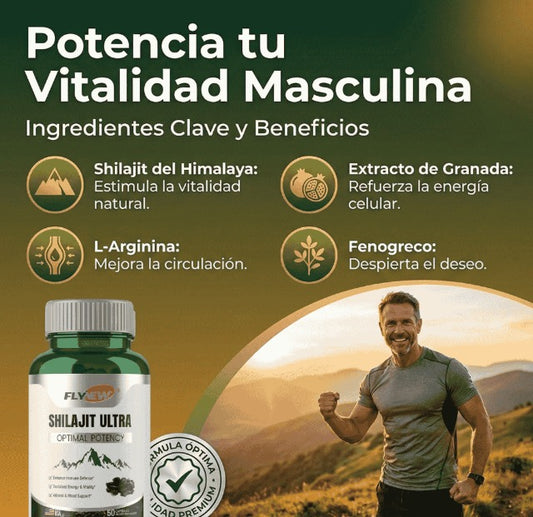 GEN SHILAJIT POWER - Energía y vitalidad extrema