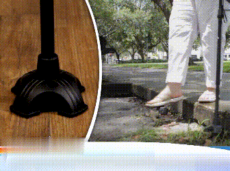 BASTÓN ORTOPEDICO PLEGABLE CON LINTERNA + ENVIO GRATIS!