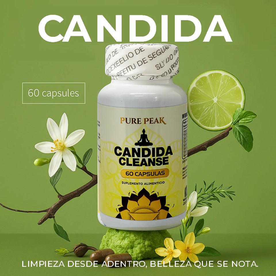 Cápsulas Candiclear - Naturalmente libre de hongo (60und)