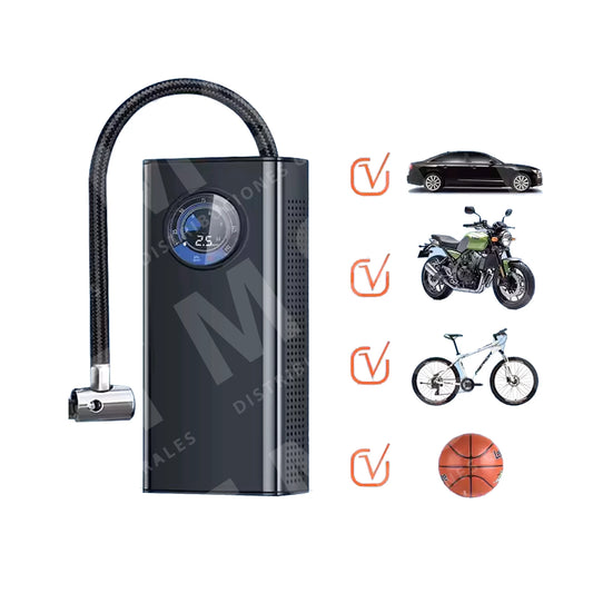 AIR PUMP™ – Inflador Portátil Multiuso para Auto, Bicicleta y Pelotas