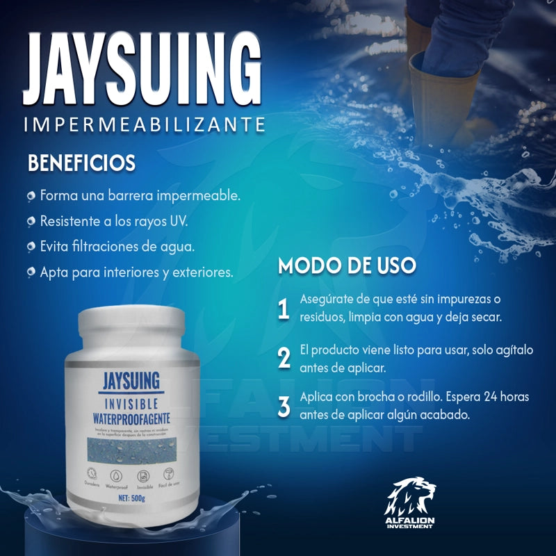 JAYSUING Impermeabilizante Invisible – Protección Total