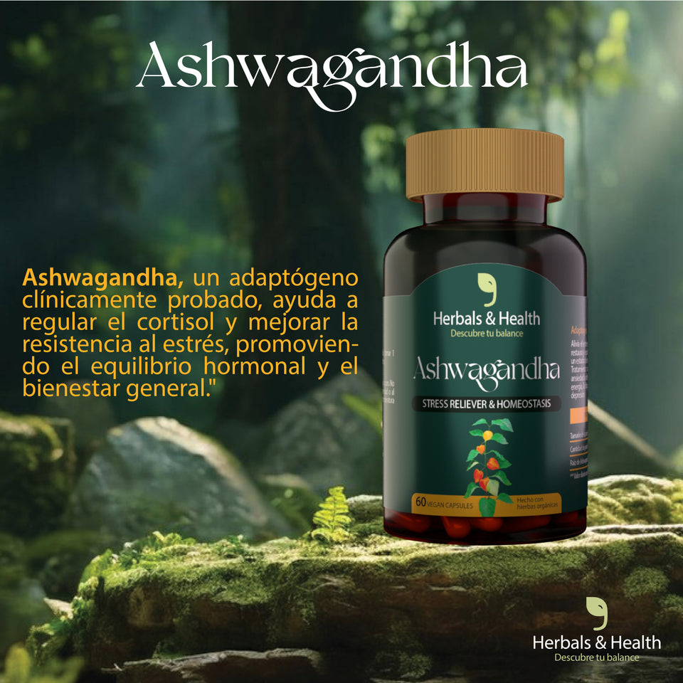 Ashwagandha Vital – Armonía para cuerpo y mente (60und)