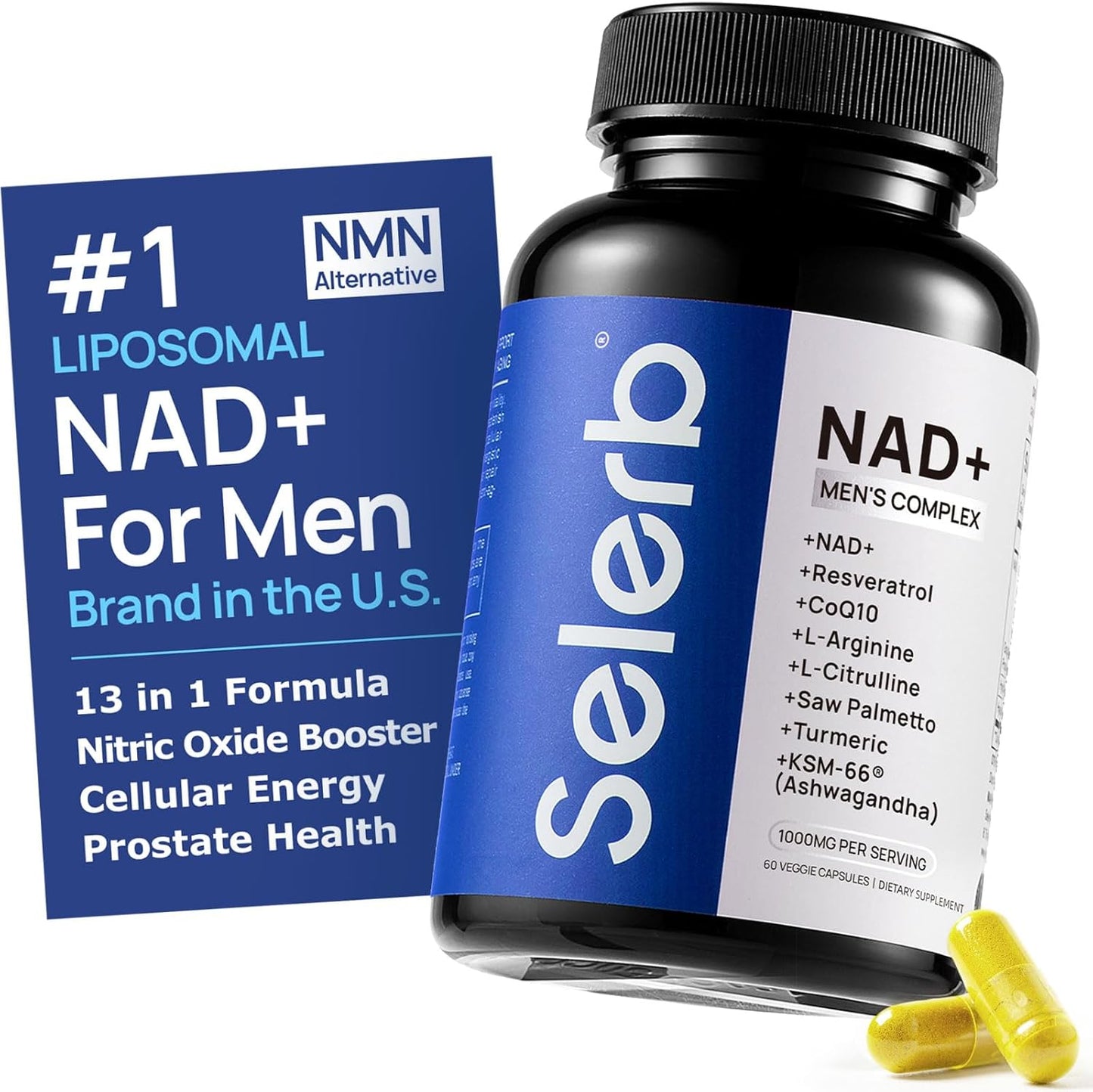NAD+ For Men Pro – Energía Celular Masculina