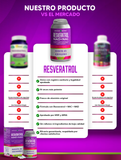 NAD+ + Resveratrol + NAC - Cápsulas con Fórmula avanzada para Energía celular, antiedad y detox 💊