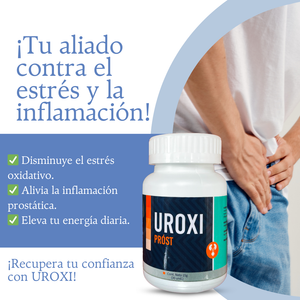 UROXI – suplemento masculino que cuida tu próstata y enciende tu potencia