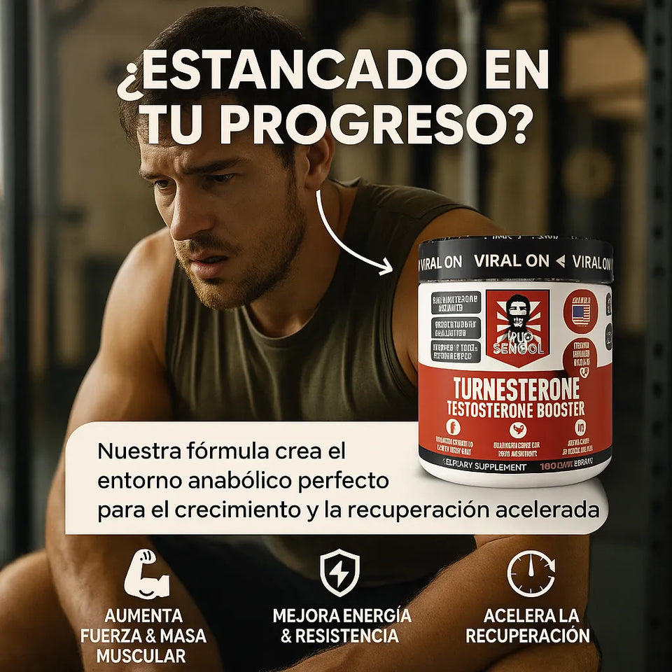 Turkesterone: Cápsulas de vitalidad masculina y construcción muscular